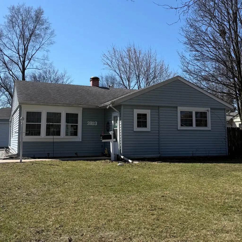 New double hung window installation in Rolling Meadows, IL