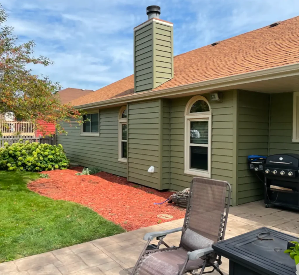 New windows installed on a home in South Barrington, IL